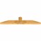 Ekena Millwork Portland Rough Sawn Timber Gable Bracket, Western Red Cedar, 72"W x 15"H x 4"D x 6"F, 5/12 Pitch GBW072X15X0406POR00RWR - alternate 5